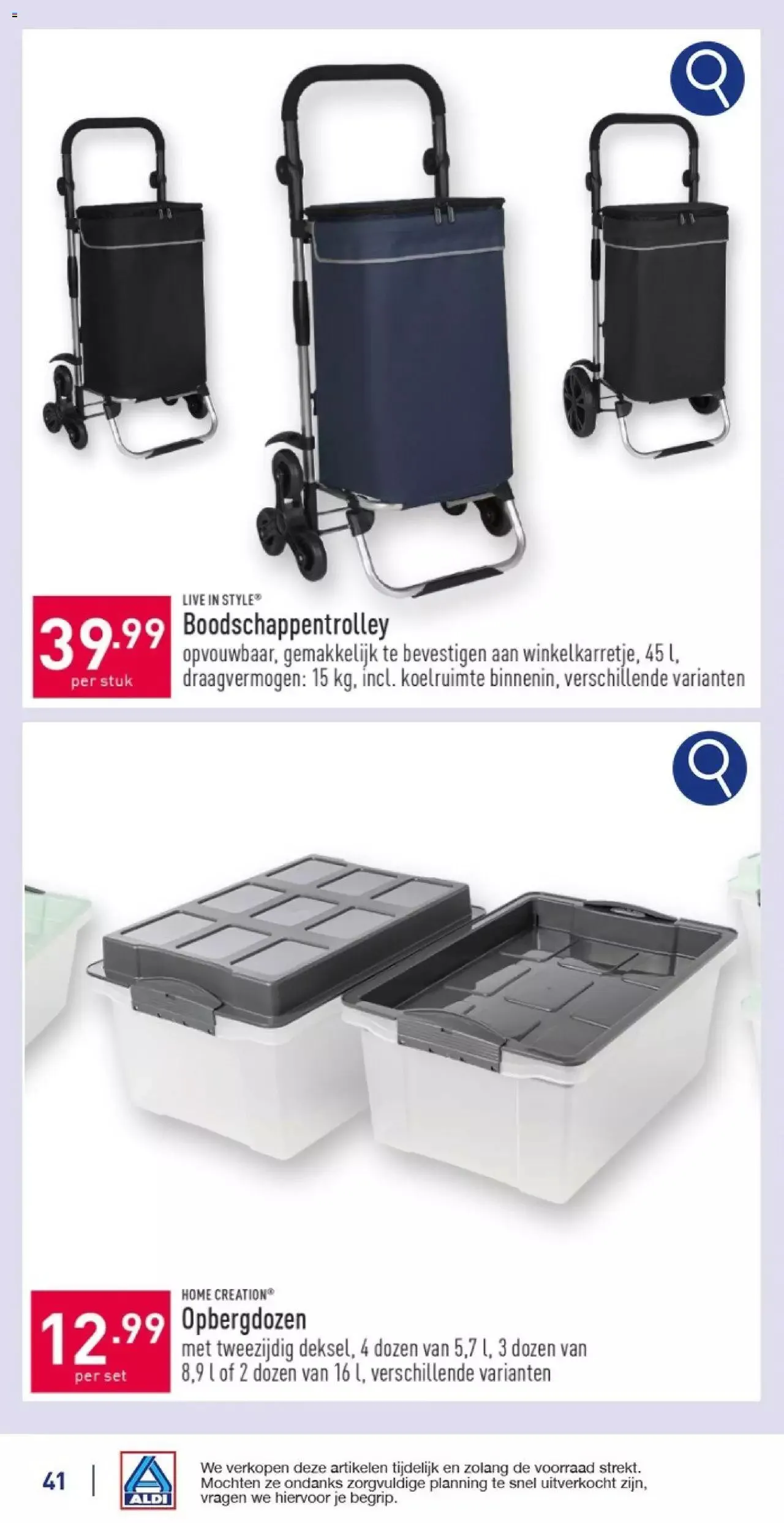 Aldi folder week 15 van 13 april tot 31 december 2024 - folder pagina 41