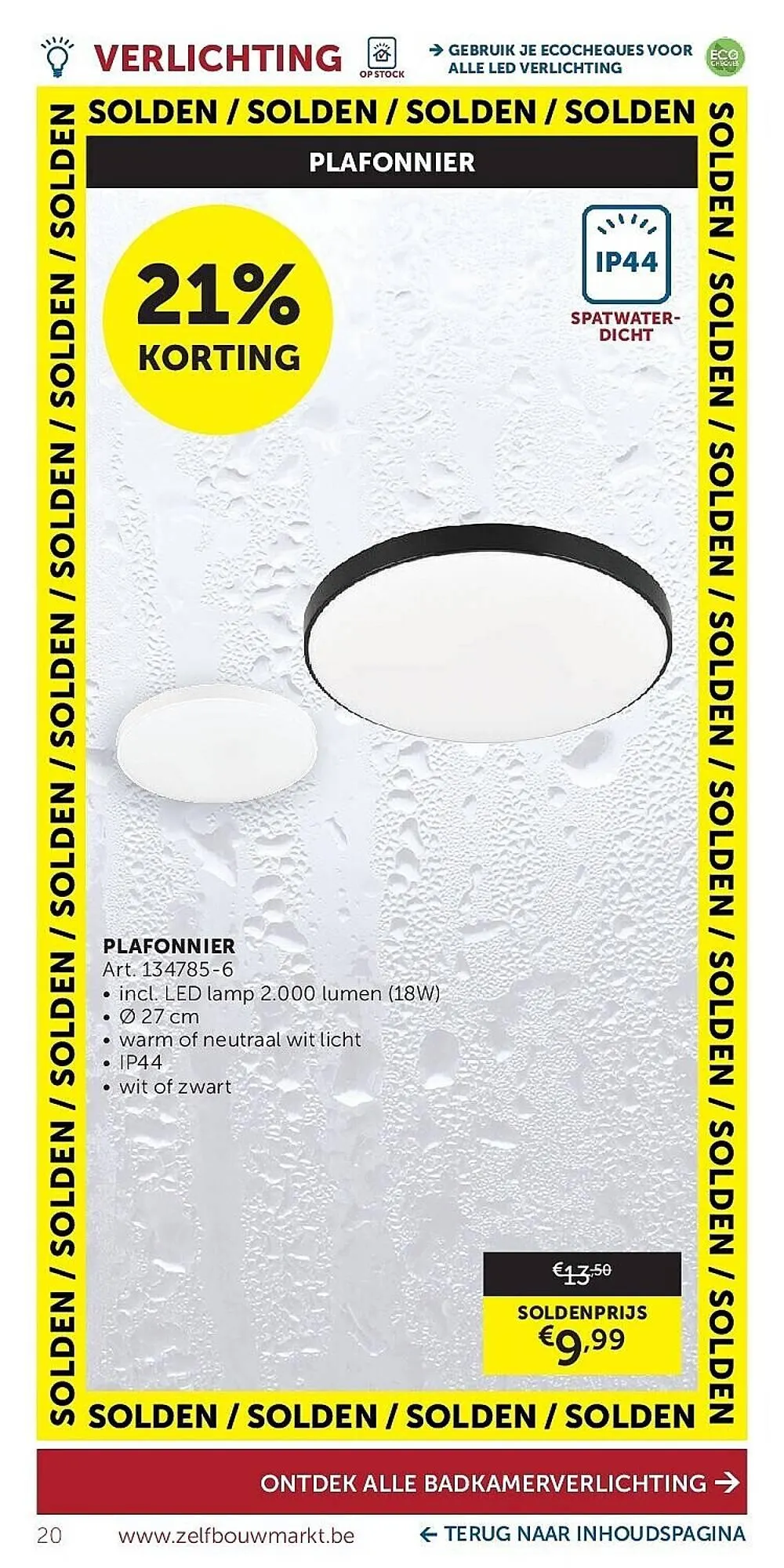 Zelfbouwmarkt folder van 3 januari tot 31 januari 2026 - folder pagina 20