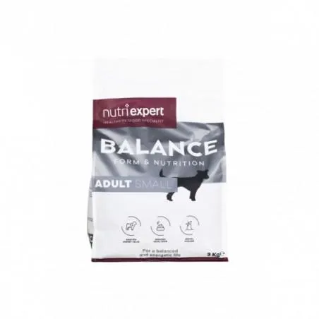 Nutri Expert Croquettes Balance au poulet Pour Petite race de Chien Adulte 3Kg