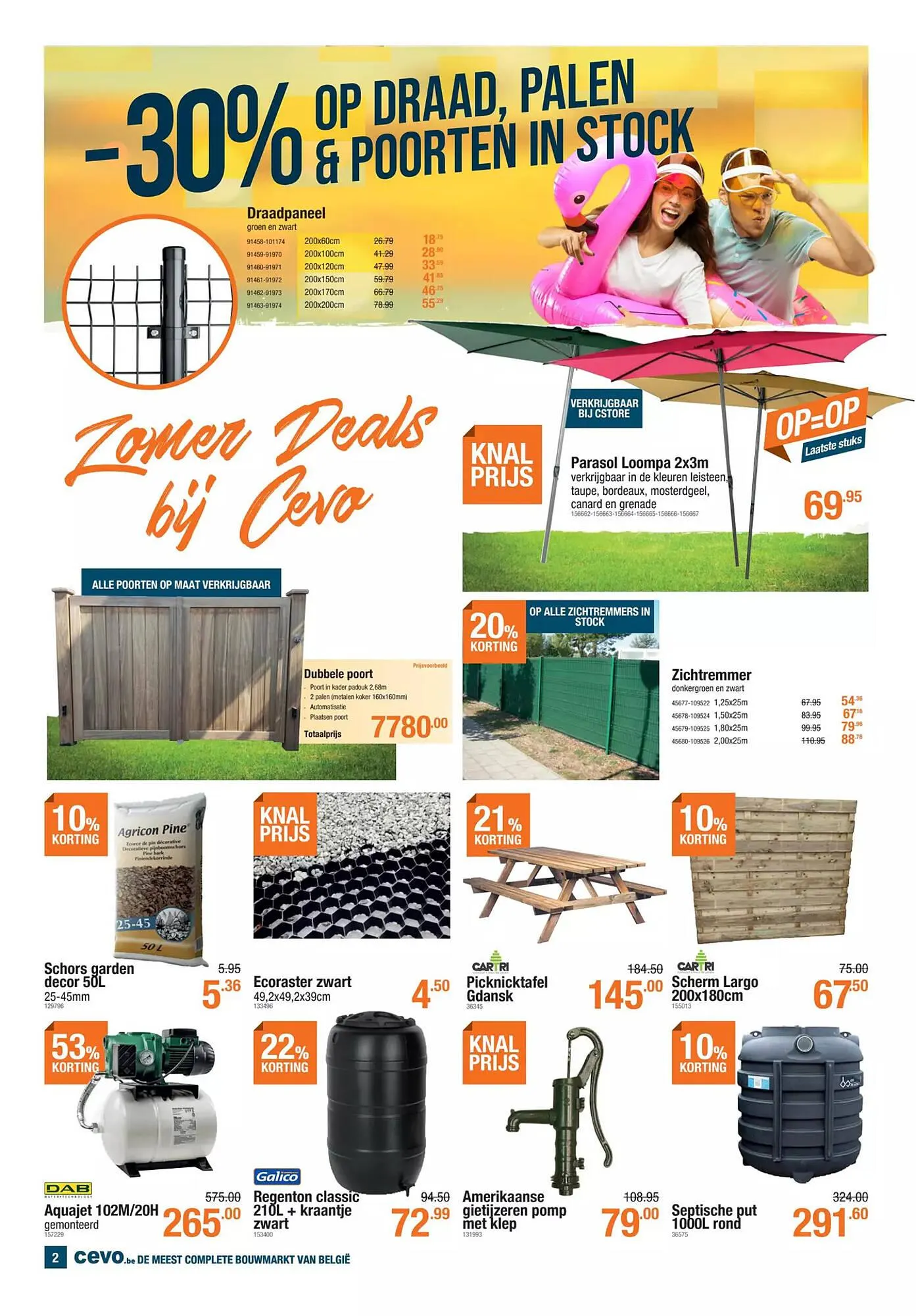 Cevo folder van 13 juli tot 9 augustus 2023 - folder pagina 2