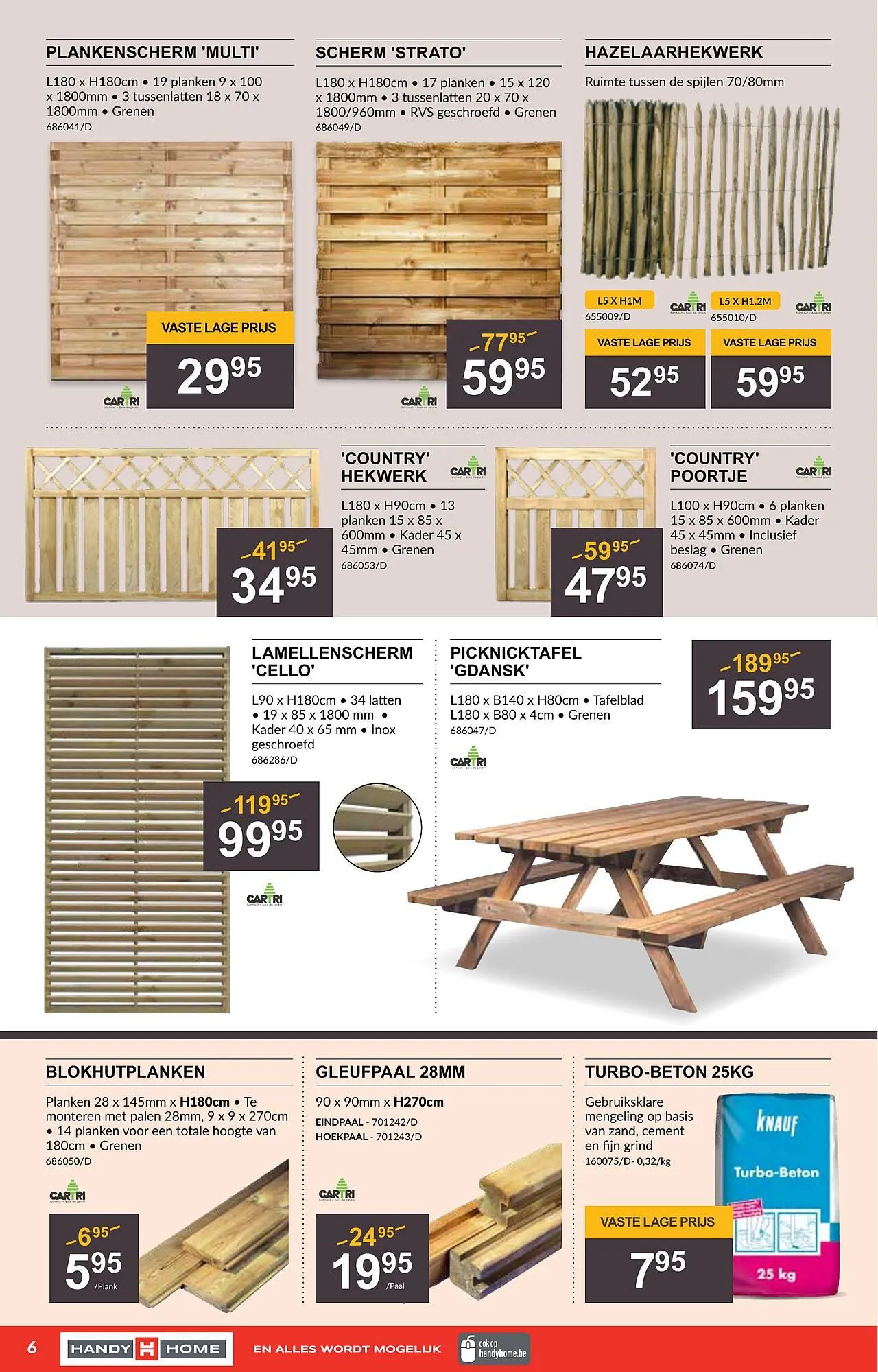 HandyHome folder van 29 juni tot 16 juli 2023 - folder pagina 6