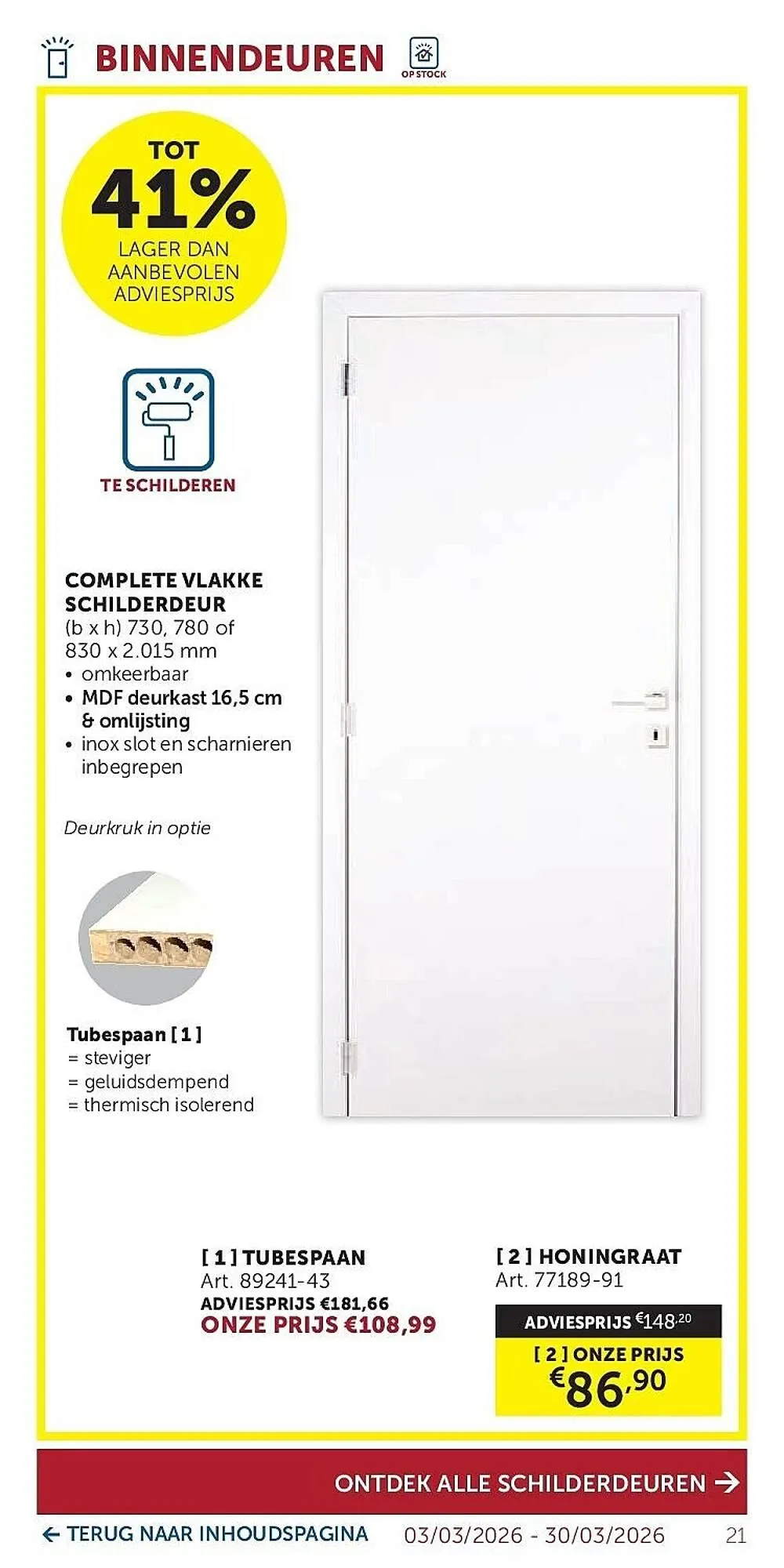 Zelfbouwmarkt folder van 3 maart tot 30 maart 2026 - folder pagina 21