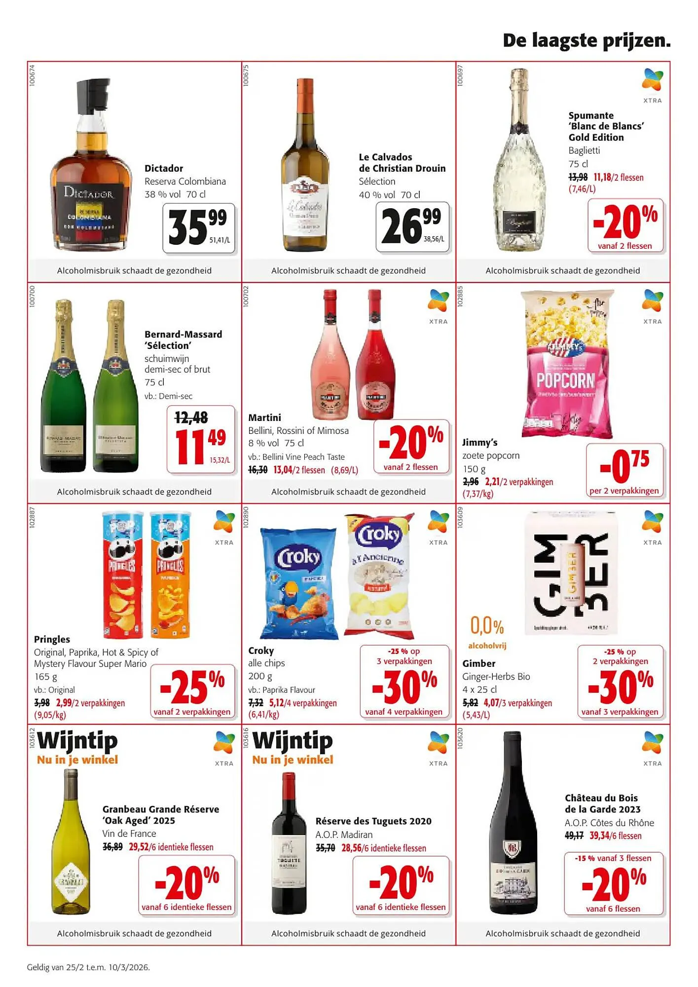 Colruyt folder van 25 februari tot 10 maart 2026 - folder pagina 2