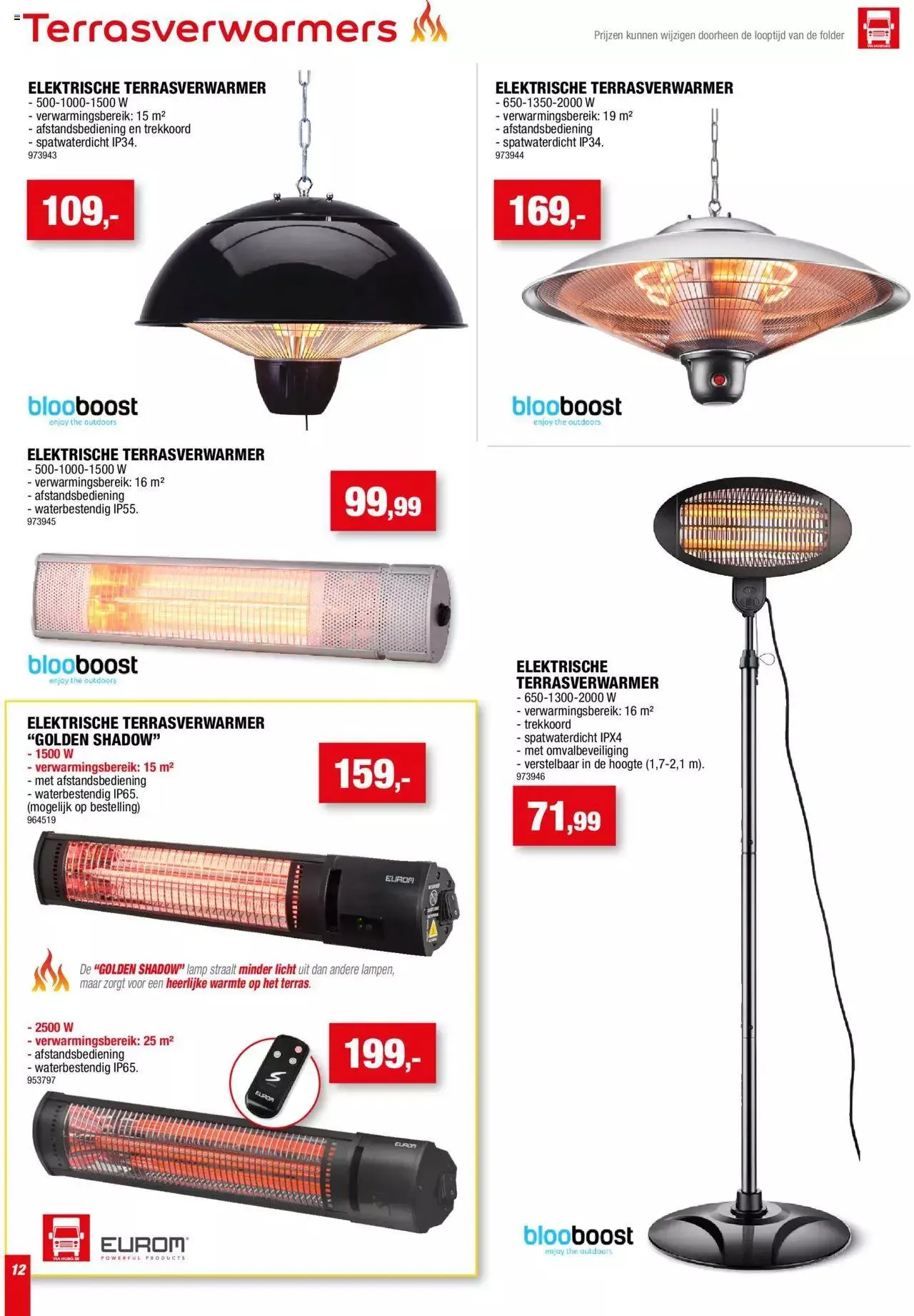 Hubo Verwarming Special van 1 maart tot 31 december 2024 - folder pagina 12