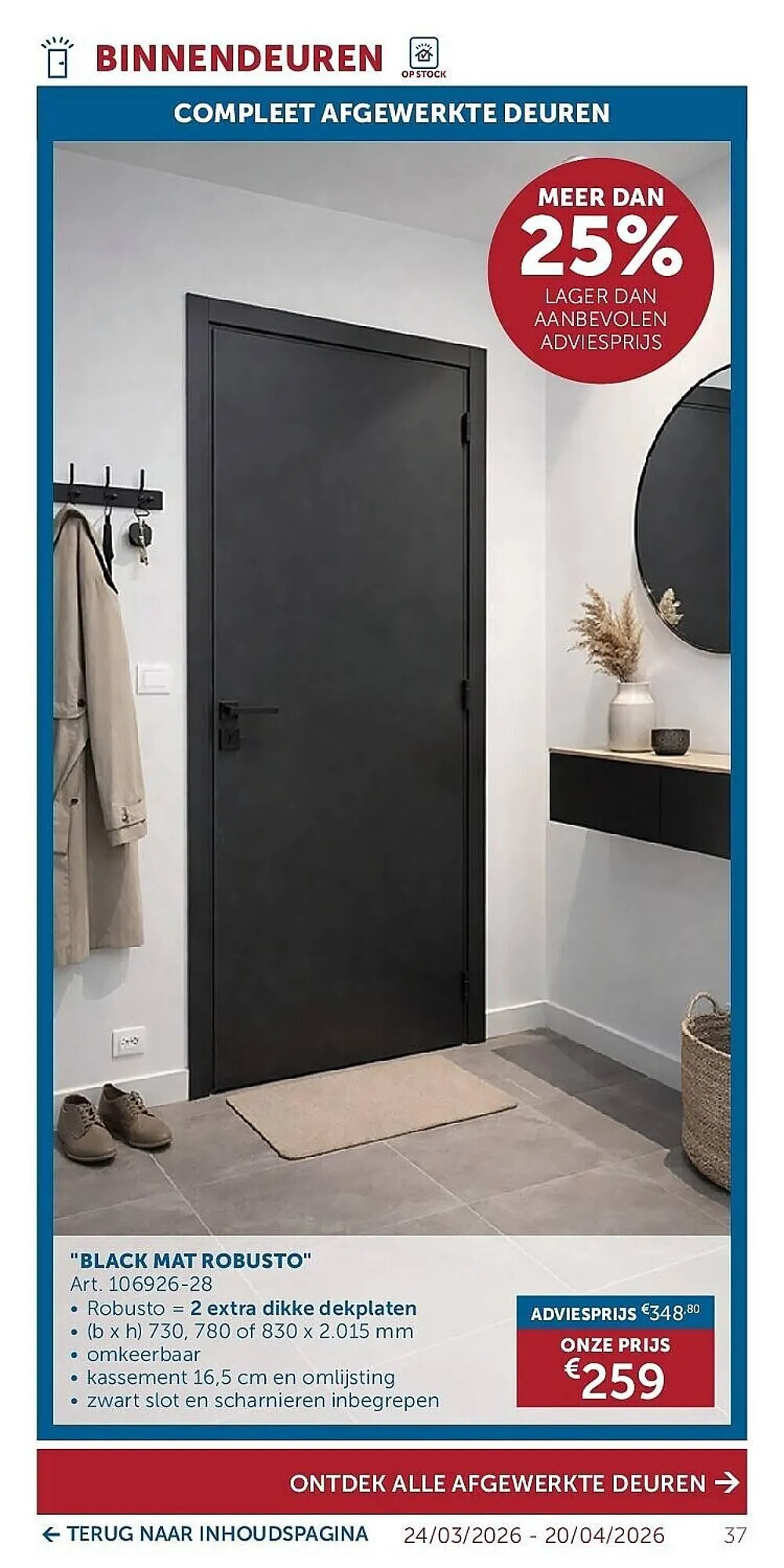 Zelfbouwmarkt folder van 24 maart tot 20 april 2026 - folder pagina 37