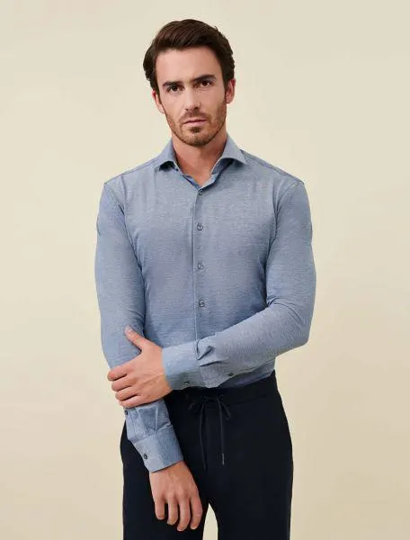 Piquo Overhemd Petrol