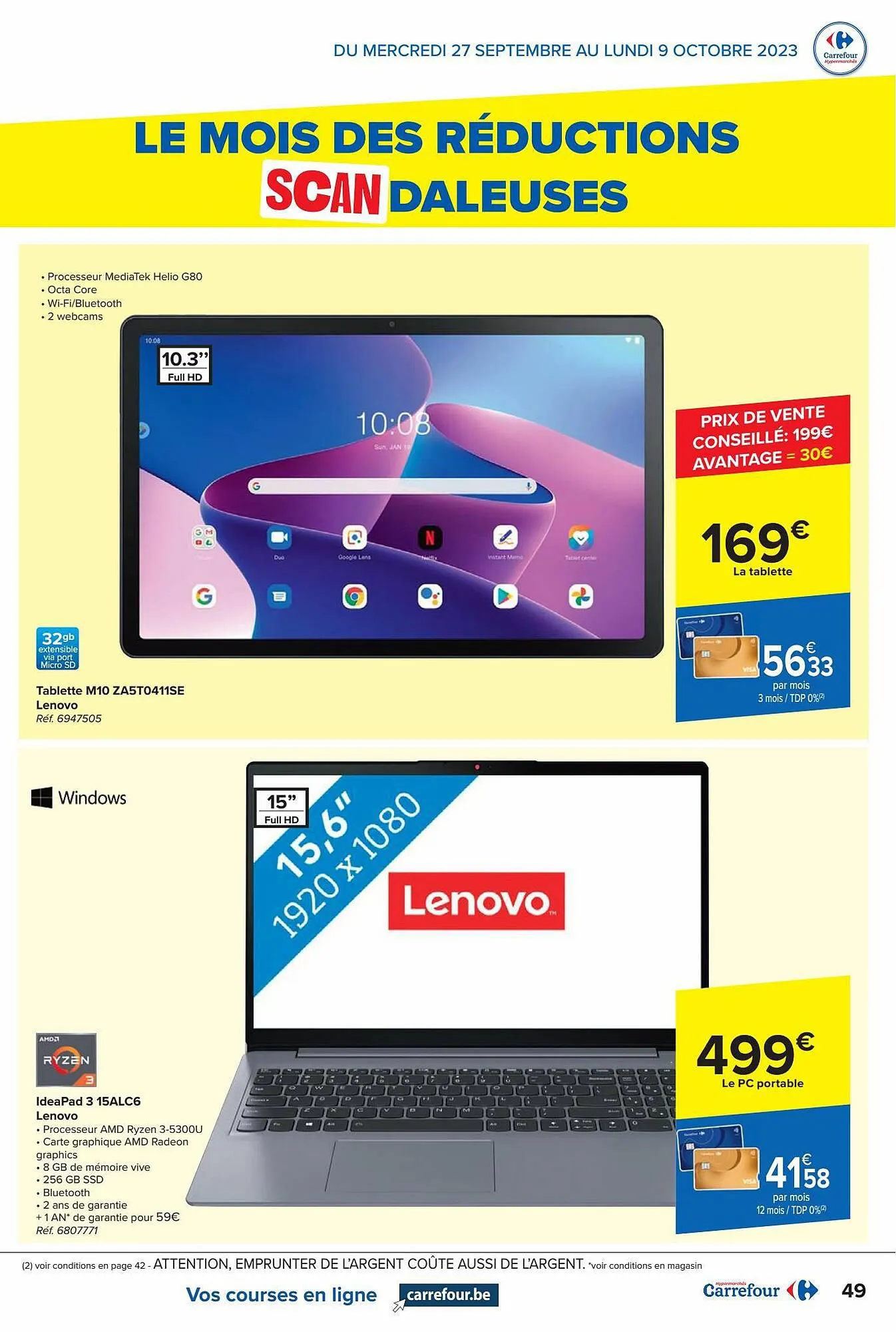 Carrefour Express Folder van 27 september tot 28 september 2023 - folder pagina 49