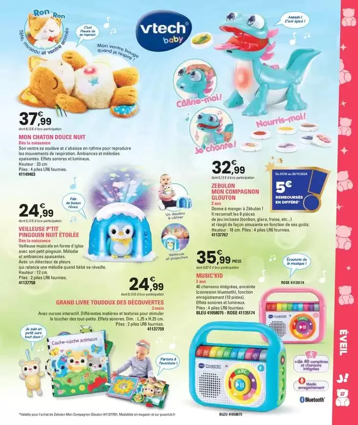 Jouez À L'infin van 29 oktober tot 5 december 2024 - folder pagina 27