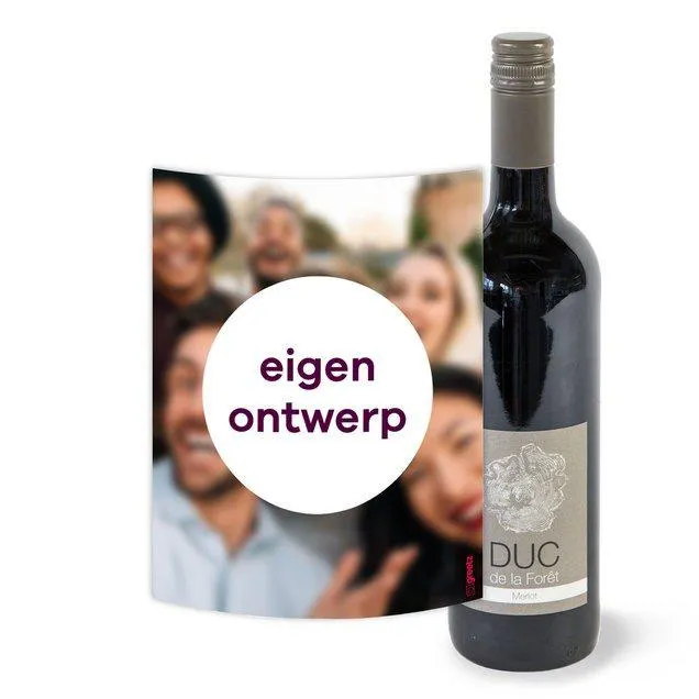 Duc de la Foret | Merlot | met eigen ontwerp | 750 ml