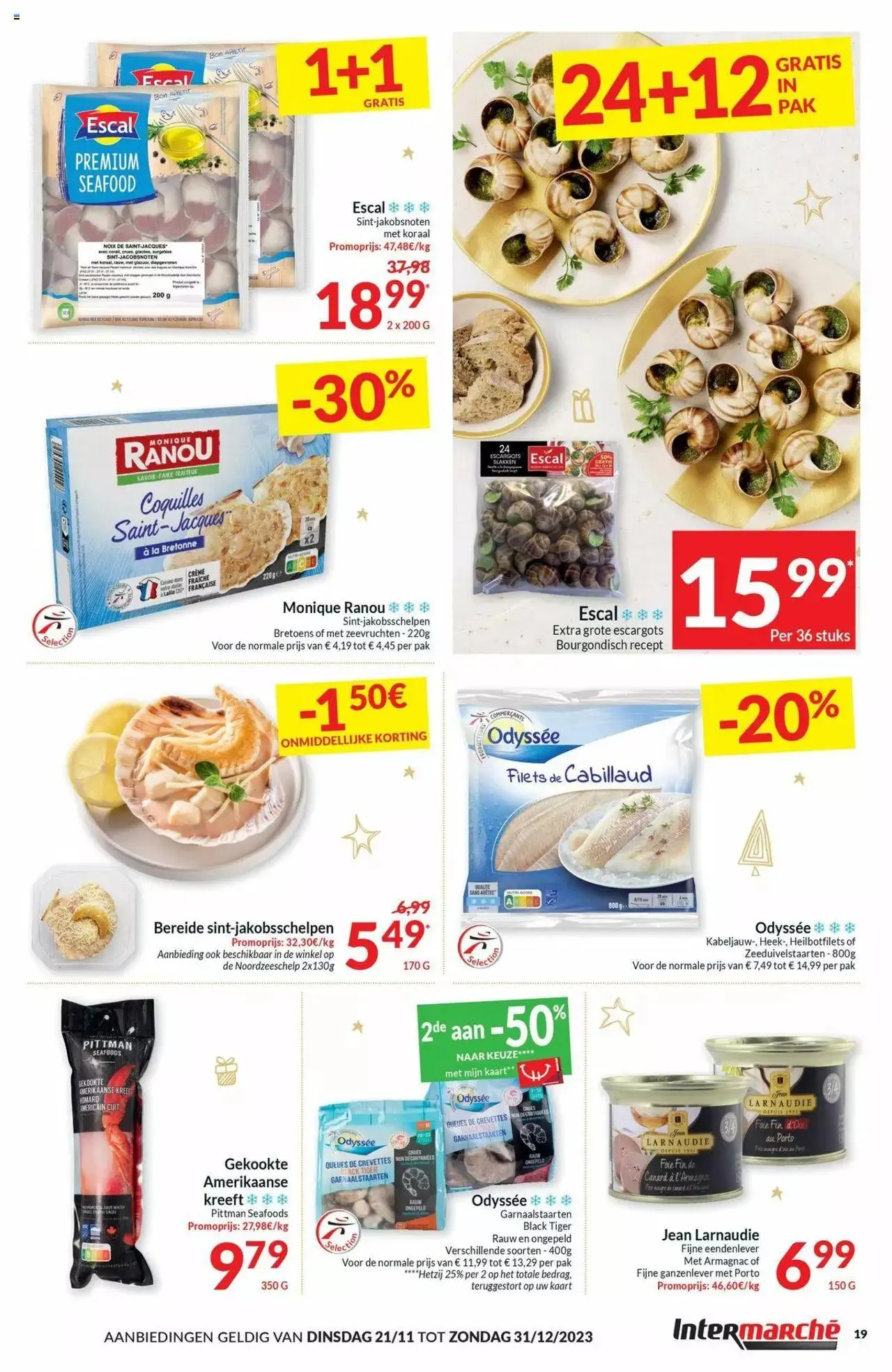 Intermarché Feestfolder van 31 december tot 31 december 2023 - folder pagina 19