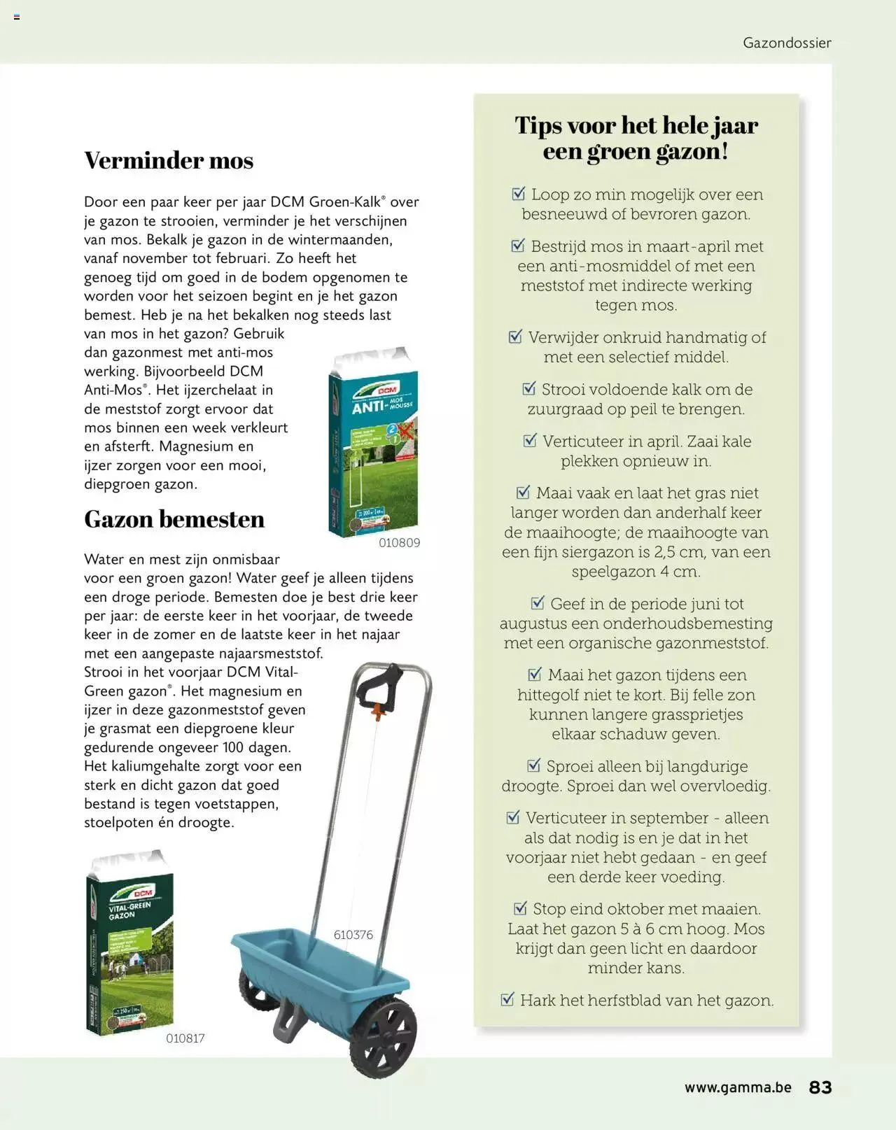 GAMMA tuinmagazine 2022 van 22 maart tot 31 december 2023 - folder pagina 83