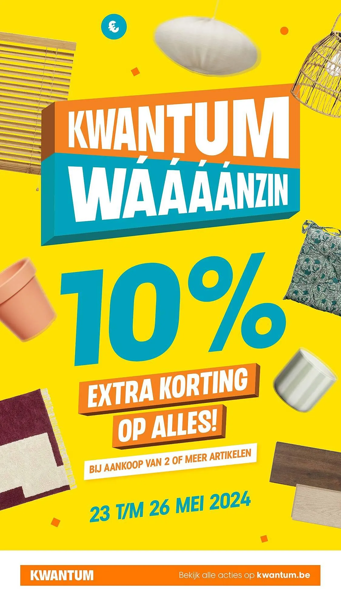 Kwantum folder - Week 21 van 21 mei tot 26 mei 2024 - folder pagina 1