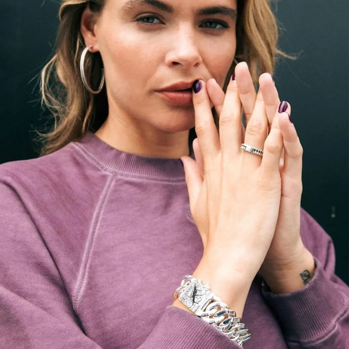 Chain 925 Sterling Zilveren XS Ring BTB614