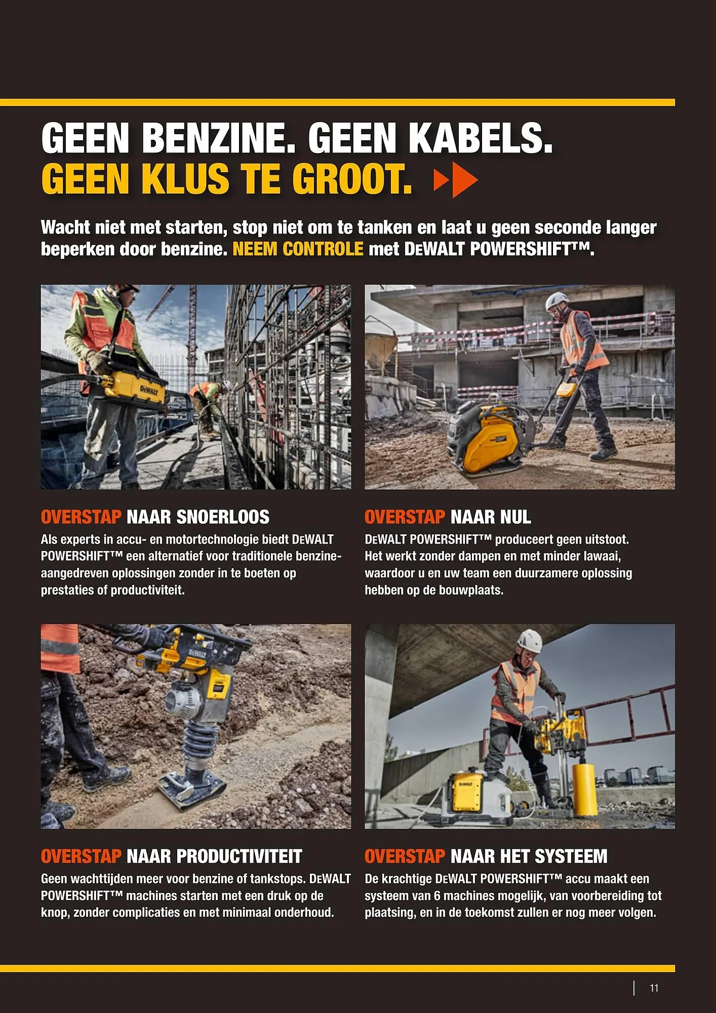 DeWALT folder van 1 september tot 31 december 2025 - folder pagina 11