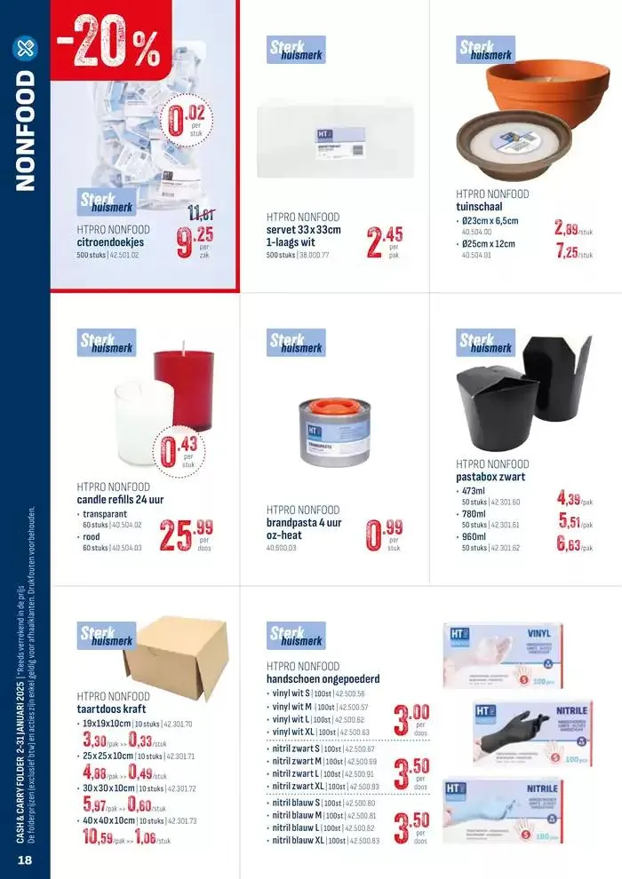 Cash & Carry Folder van 6 januari tot 31 januari 2025 - folder pagina 18