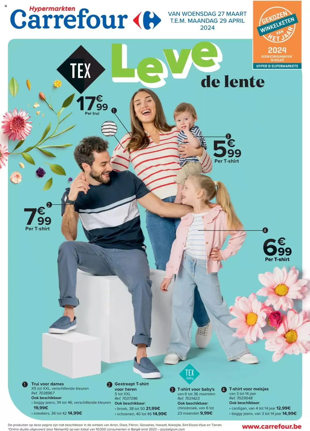Carrefour Special textiel van 29 april tot 31 december 2024 - folder pagina 