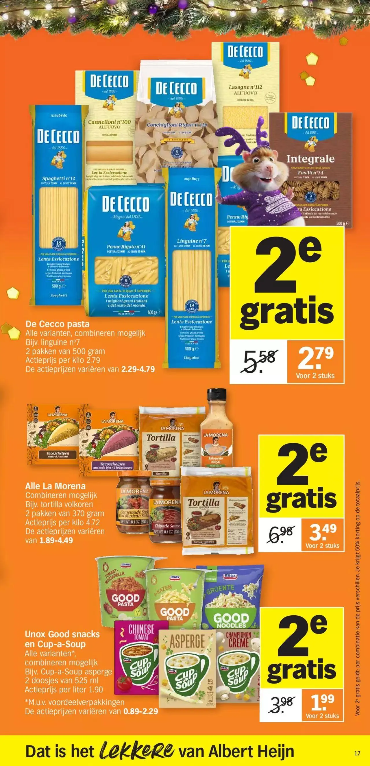 Albert Heijn folder week / de la semaine 50 van 17 december tot 31 december 2023 - folder pagina 17