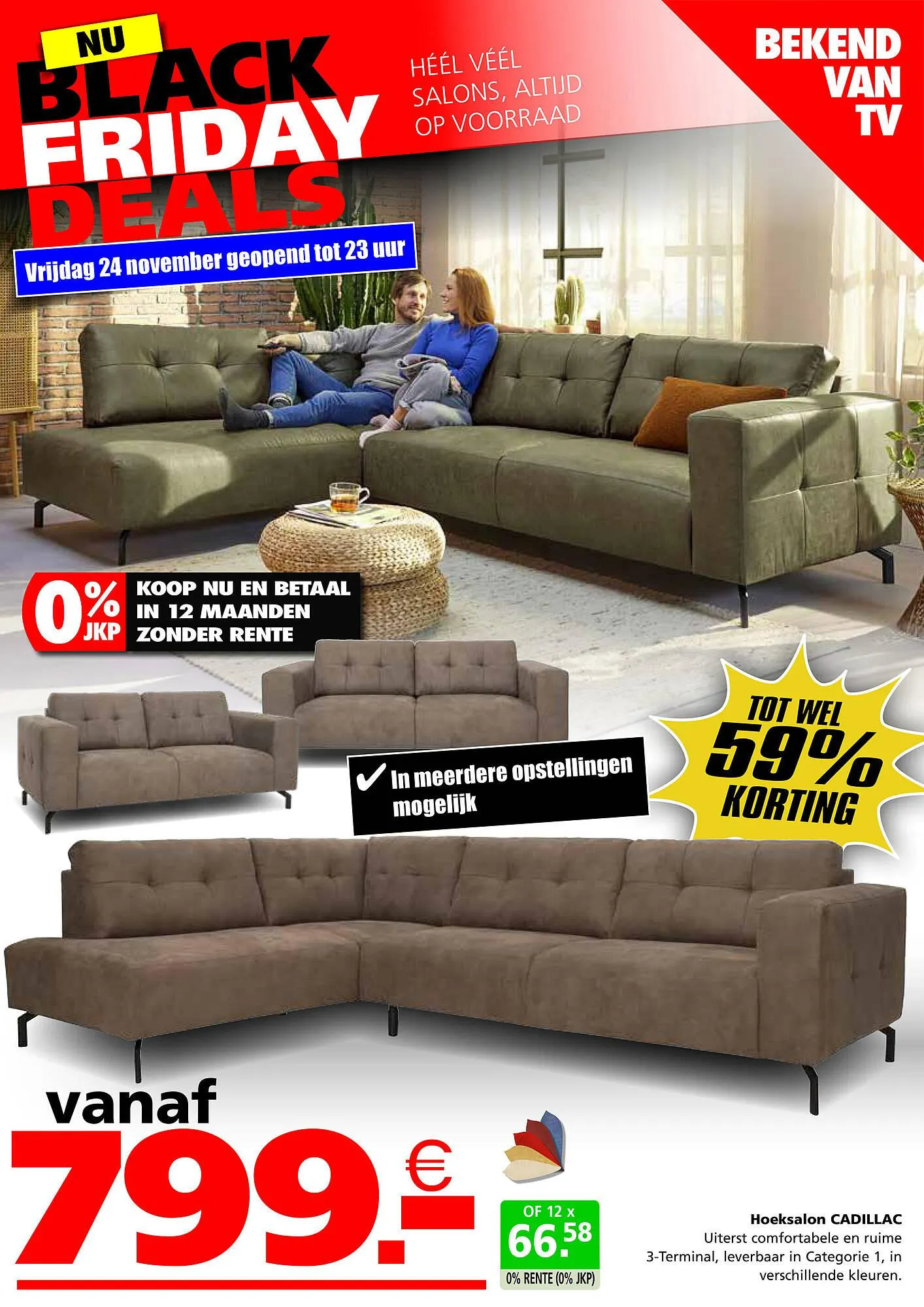 Seats And Sofas Folder van 20 november tot 24 november 2023 - folder pagina 14