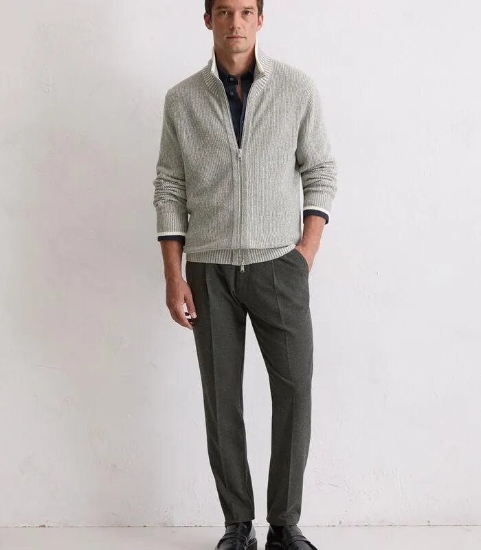 Gebreid trainingsjack