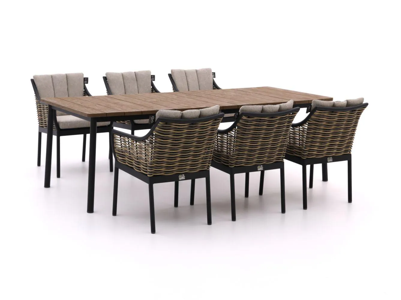 Apple Bee Milou 240cm dining tuinset 7-delig