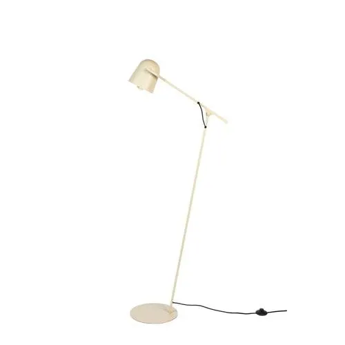 Zuiver Lau Vloerlamp/ Staande leeslamp Beige