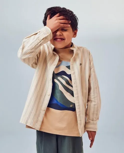 Hemd met strepen, communie