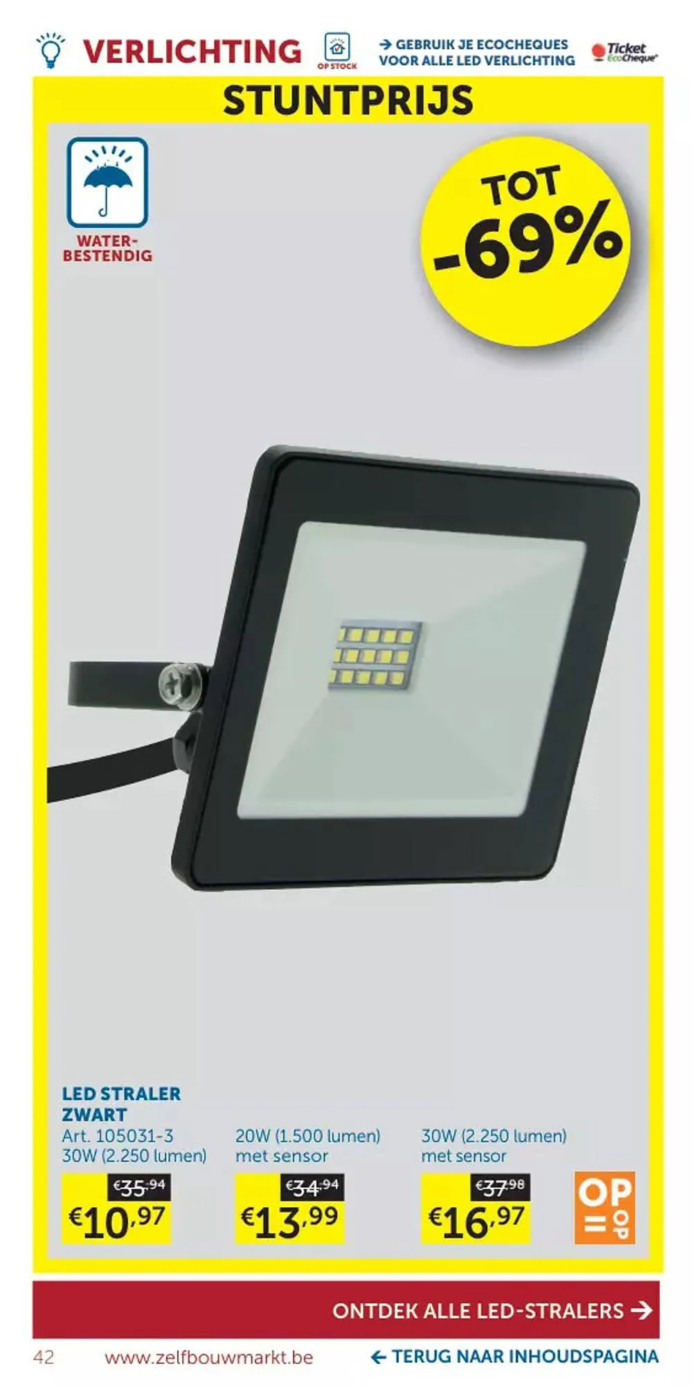 Zelfbouwmarkt folder van 18 juli tot 14 augustus 2023 - folder pagina 42