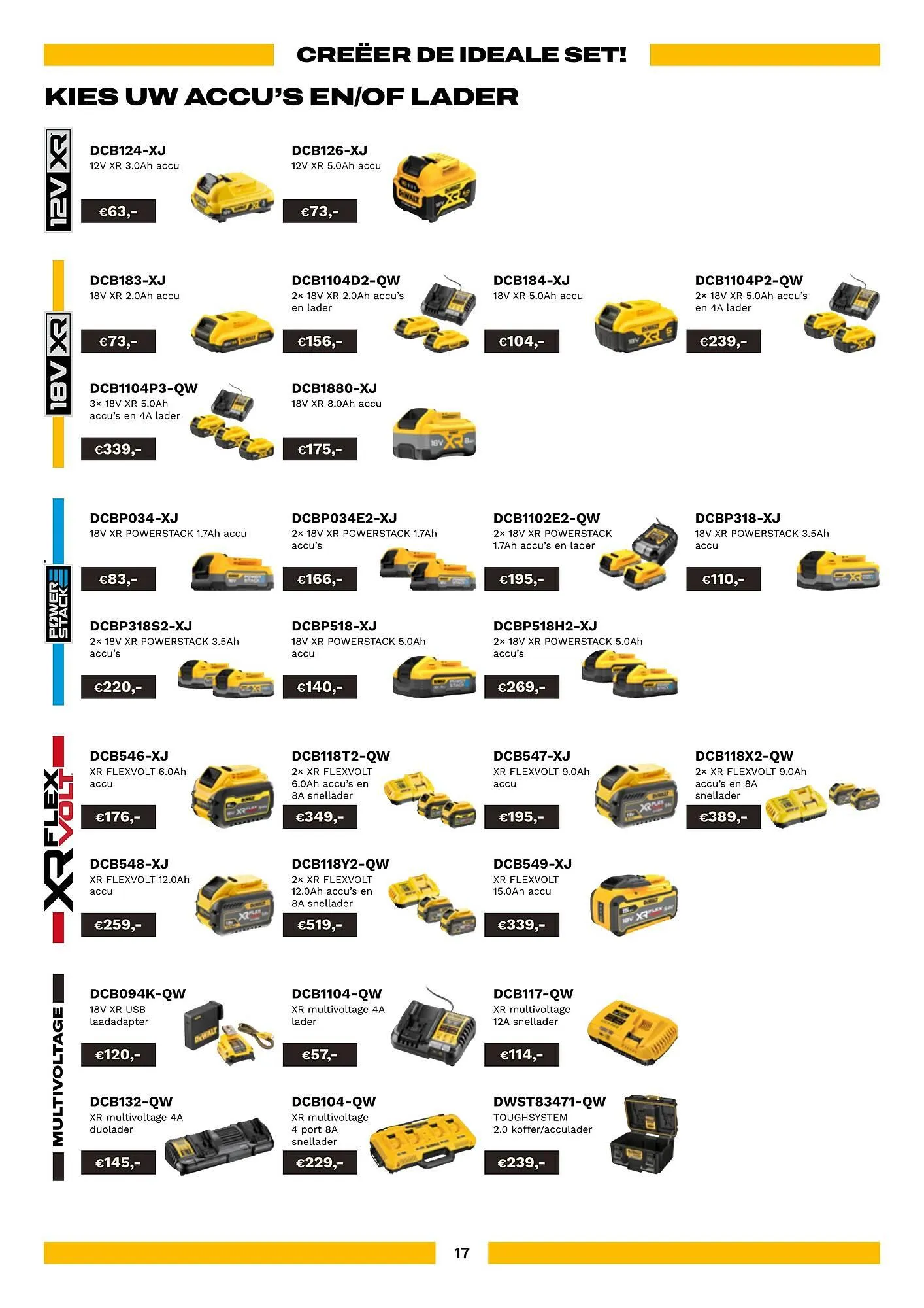 DeWALT folder van 1 februari tot 31 mei 2026 - folder pagina 17