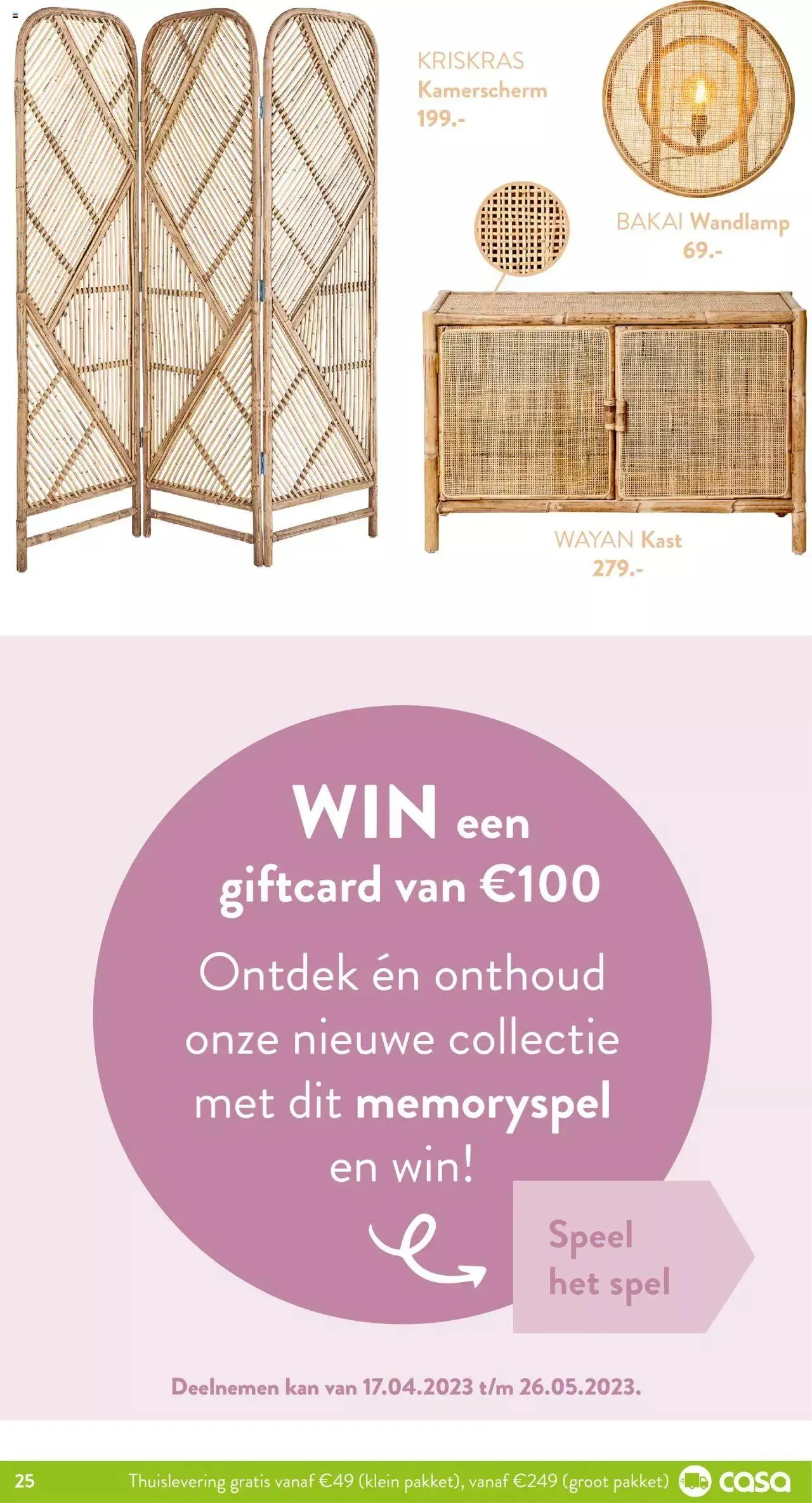 Casa folder Spring/Summer van 31 mei tot 31 december 2023 - folder pagina 25