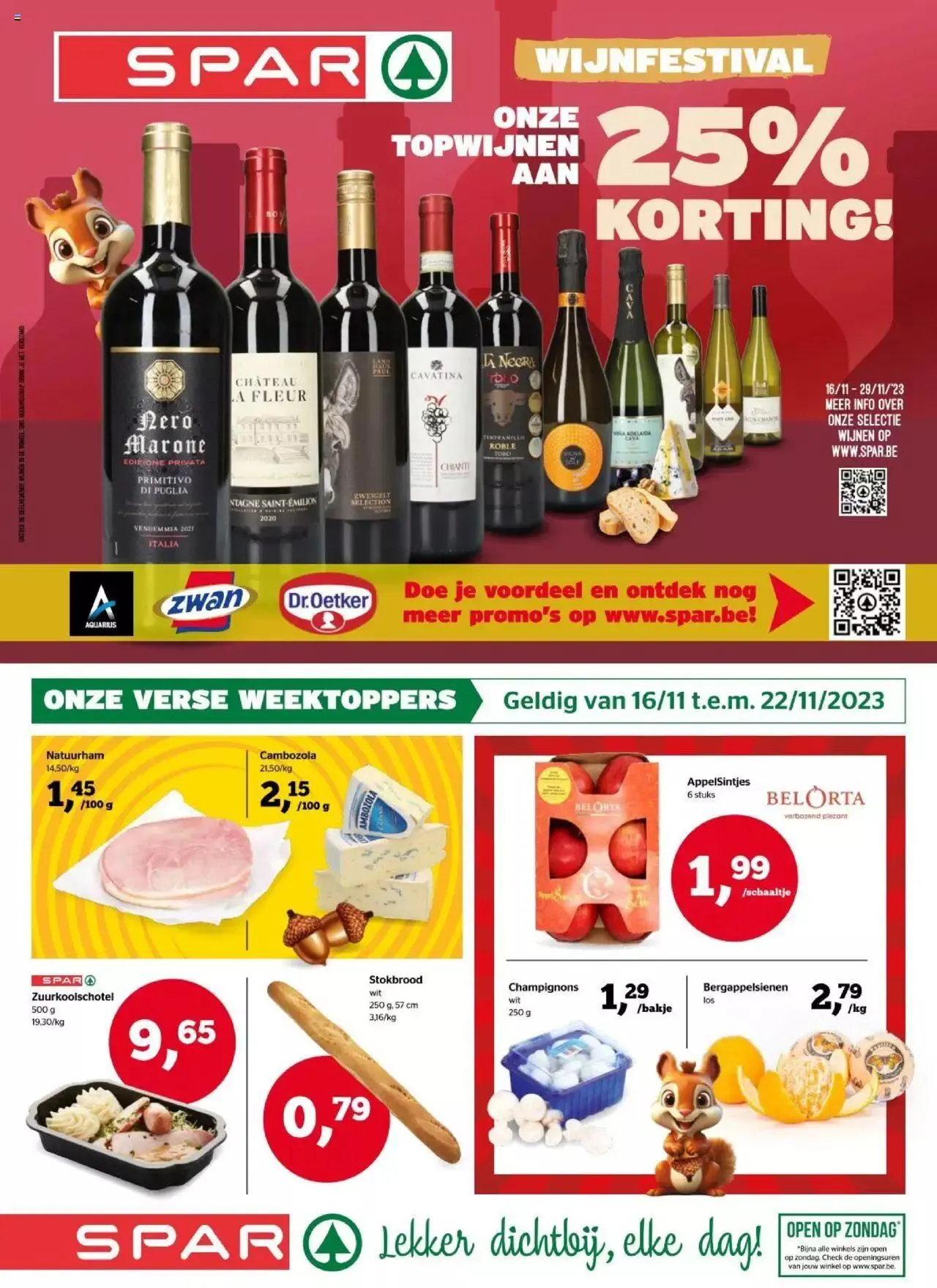 Spar folder van 29 november tot 31 december 2023 - folder pagina 1