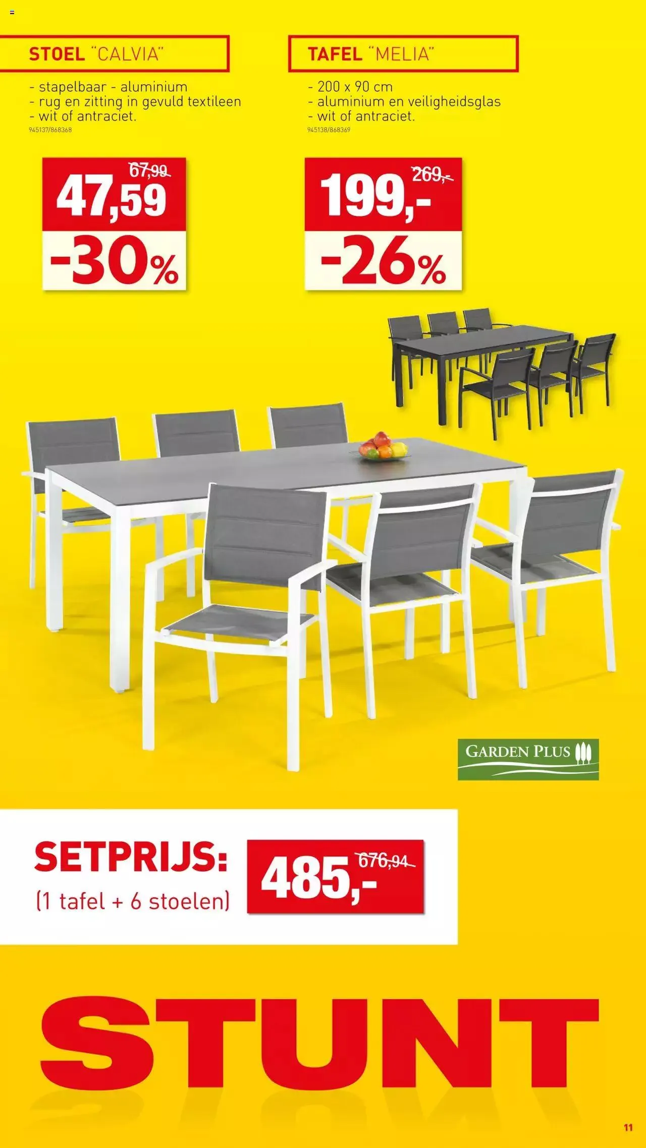 Hubo - Tuinmeubelen Special 2023 van 30 juni tot 31 december 2023 - folder pagina 11