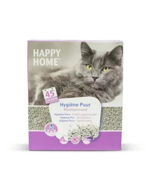 Happy Home Hygiëne Puur - Kattenbakvulling - 10 l