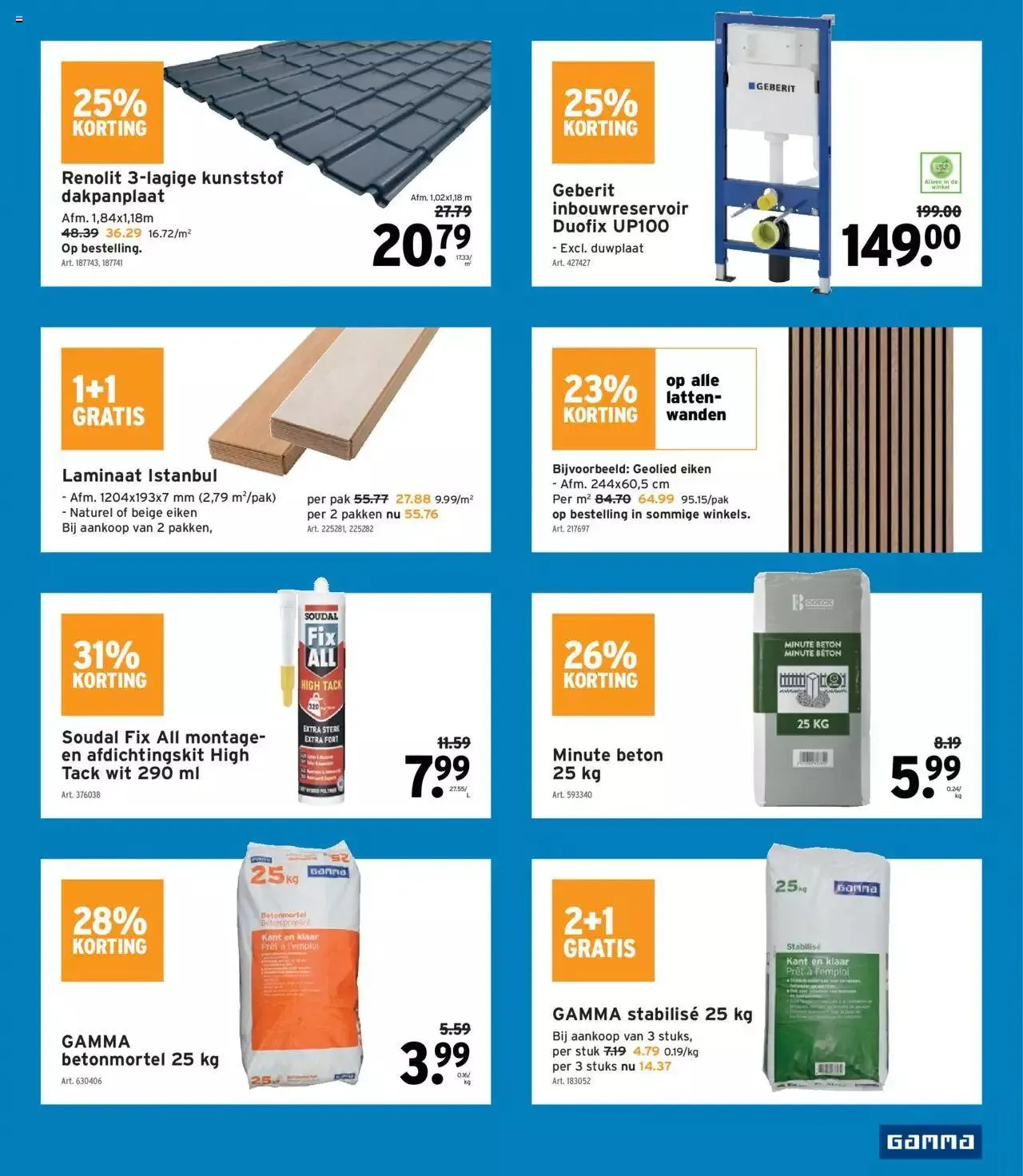 GAMMA folder van 11 april tot 31 december 2023 - folder pagina 7