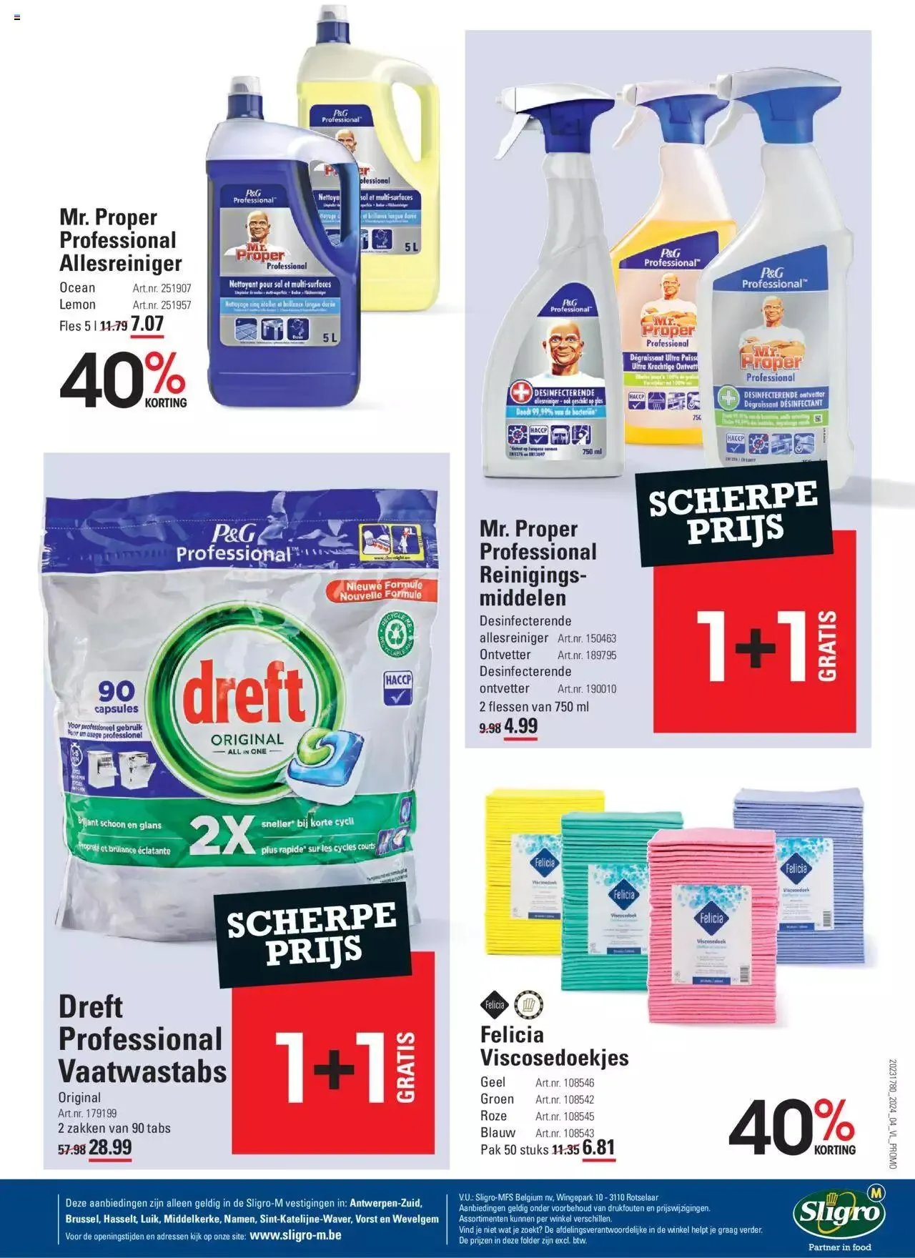 Sligro Promo van 1 april tot 5 april 2024 - folder pagina 24