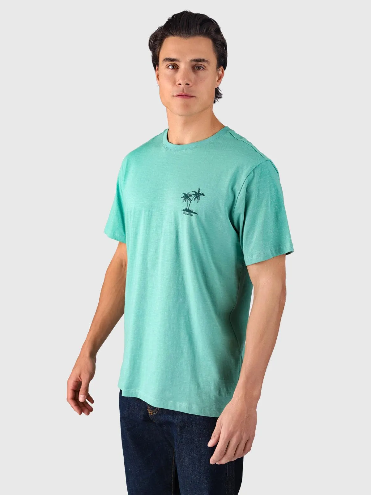 Whiterly Men T-shirt | Bottle Green
