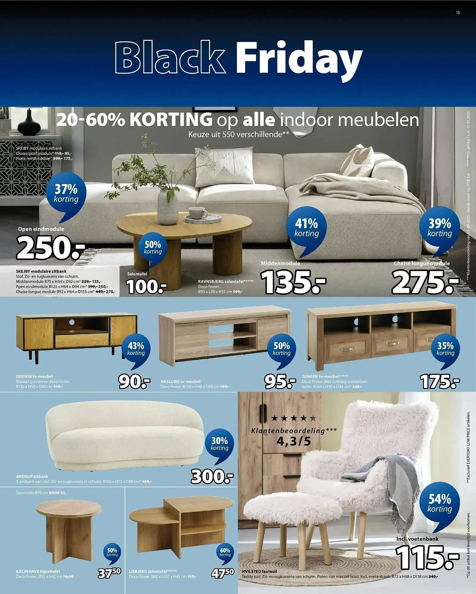 Jysk folder van 23 november tot 1 december 2025 - folder pagina 15