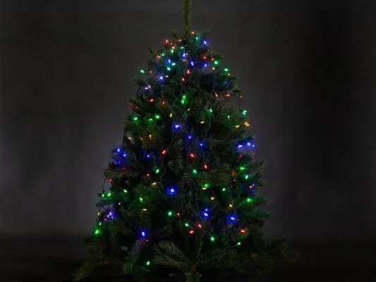 Vellight ZNOBC43 Atria LED Boommantel 330 Leds Multi Colour - Boomhoogte 2,4 m