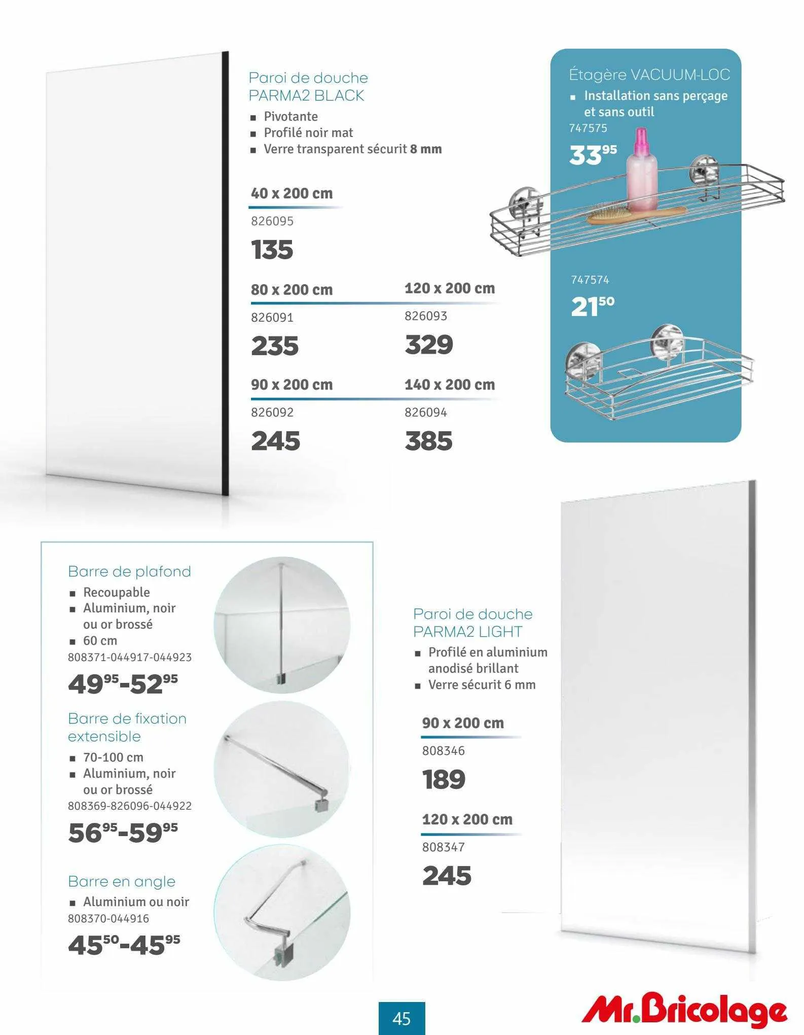 Mr Bricolage Magazine Sanitair van 11 september tot 28 september 2023 - folder pagina 45