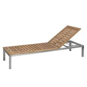 Tuinligstoel TEAK DELUXE