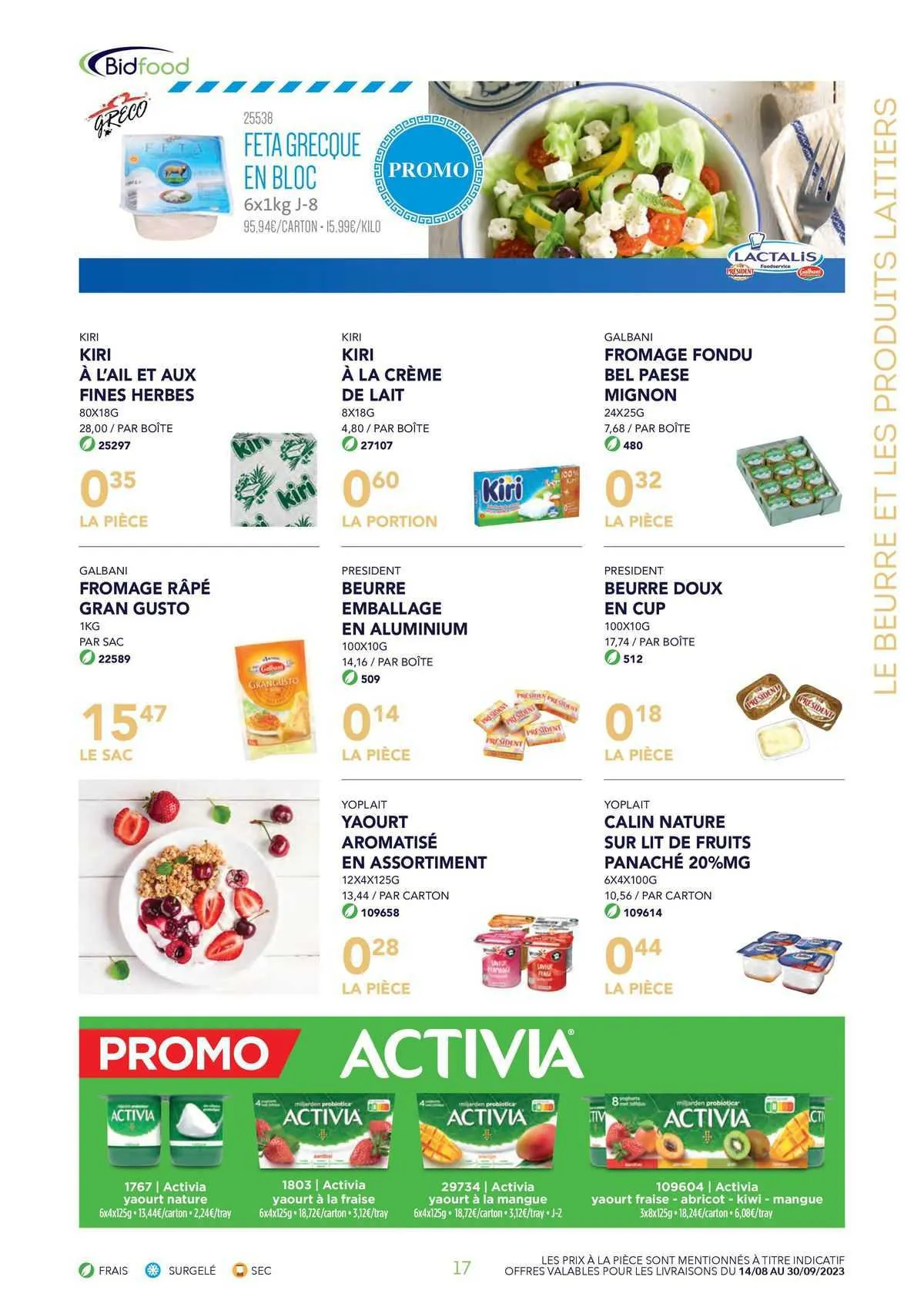 Bidfood Folder van 28 september tot 30 september 2023 - folder pagina 14