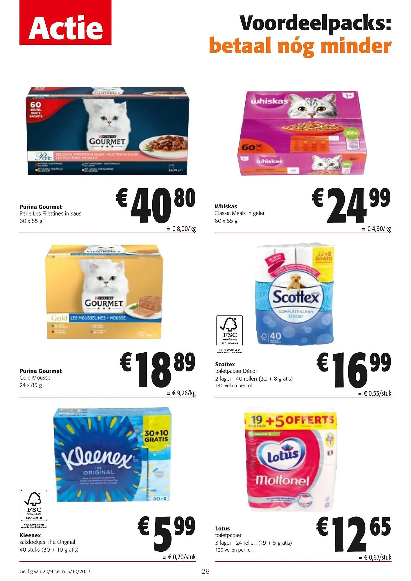 Colruyt folder van 20 september tot 3 oktober 2023 - folder pagina 26