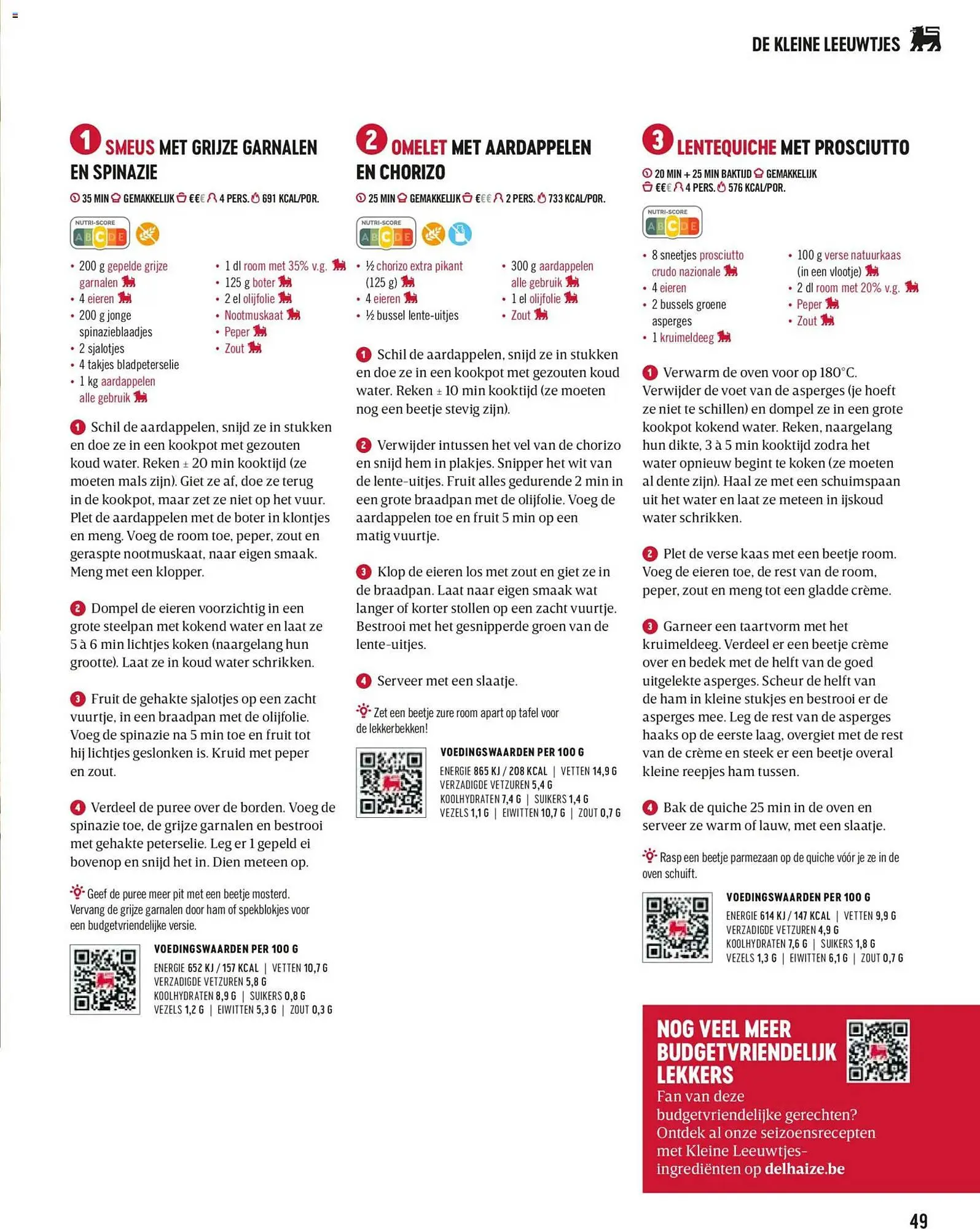 Delhaize magazine van 2 april tot 31 mei 2026 - folder pagina 49