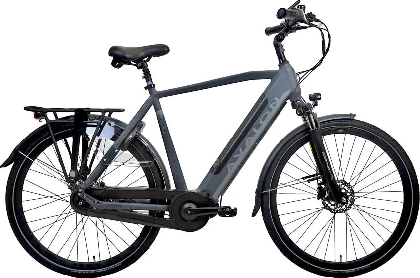 Avalon E-Motive 28 Inch Heren 7V Hydraulische schijfrem Antraciet