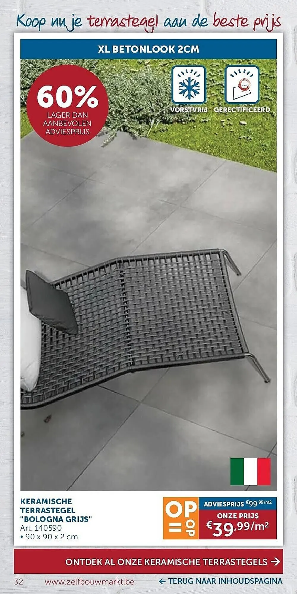 Zelfbouwmarkt folder van 31 maart tot 27 april 2026 - folder pagina 32