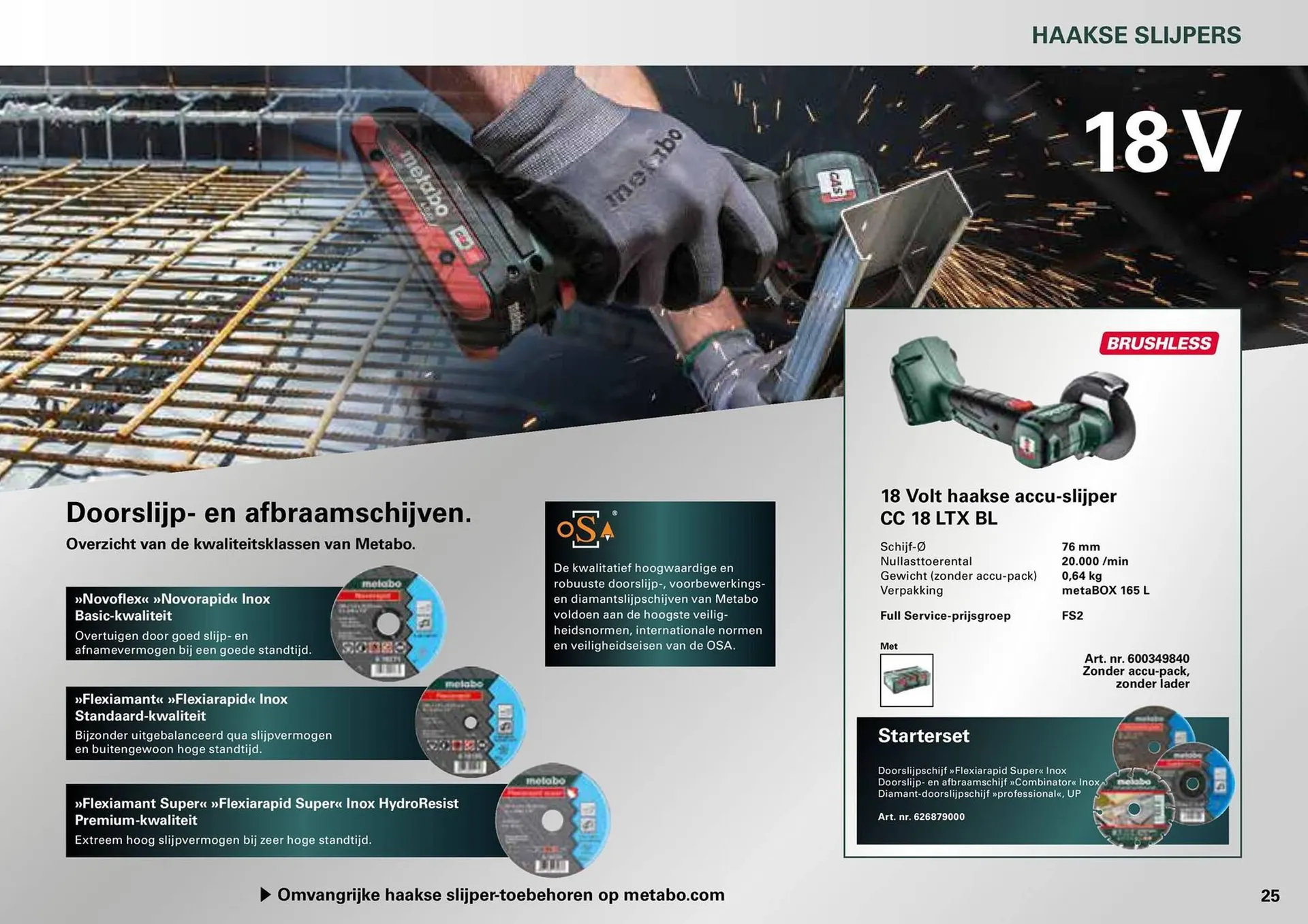 Metabo folder van 7 maart tot 31 december 2024 - folder pagina 25