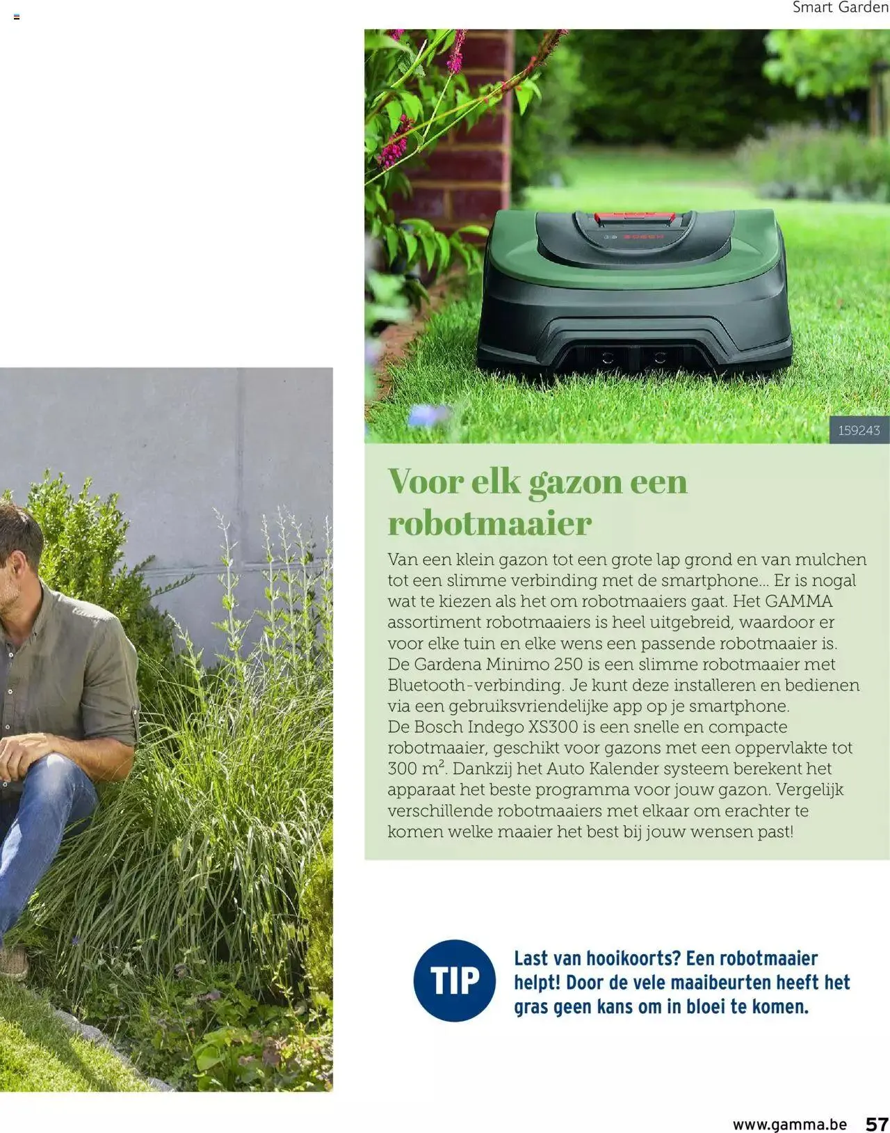 GAMMA tuinmagazine 2022 van 22 maart tot 31 december 2023 - folder pagina 57