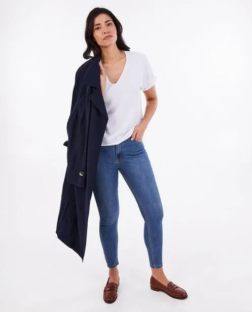 Blauwe jeans, skinny fit