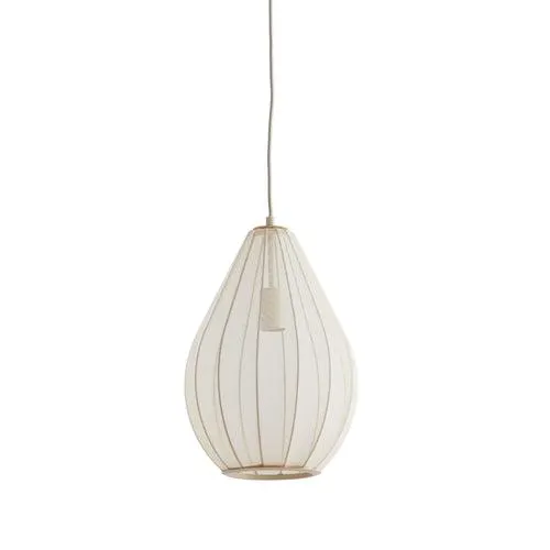 Light & Living hanglamp Itela - bruin - Ø28cm