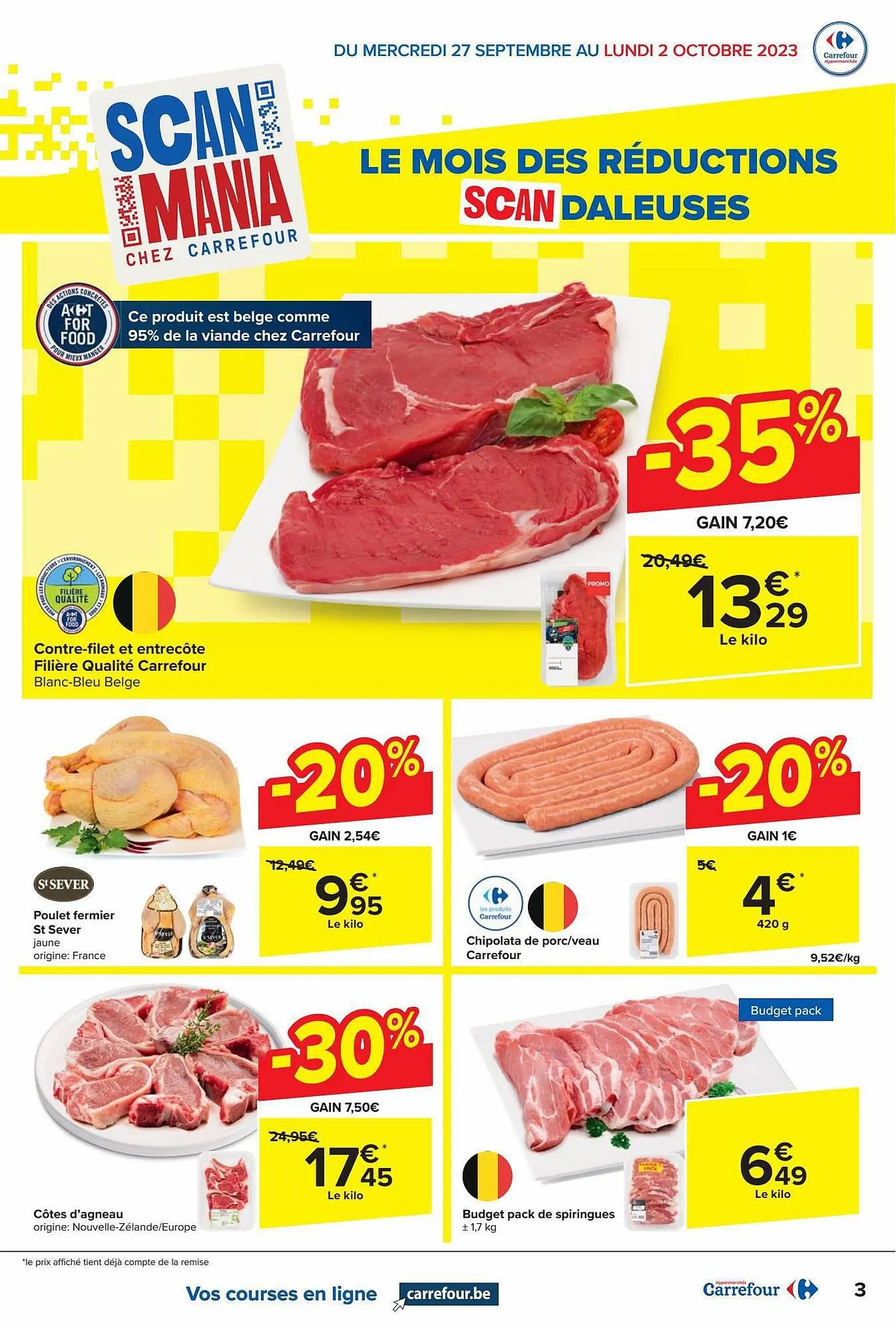 Carrefour Express Folder van 27 september tot 28 september 2023 - folder pagina 3