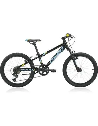 DEED ROOKIE MTB 20 ZWART 6 SPEED